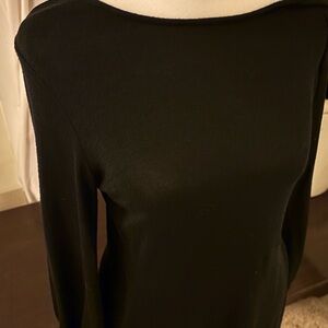 GAP Black Long Sleeve Dress